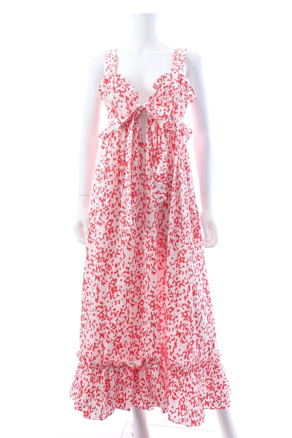 Thierry Colson Valentina Printed Cotton Maxi Dress