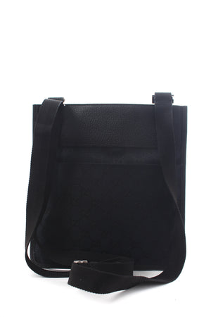 Gucci GG Canvas and Leather Messenger Bag