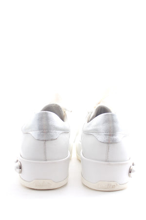 Hogan Pearl-Embellished Leather Sneakers