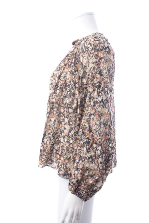 Ulla Johnson Edith Marble Printed Blouse