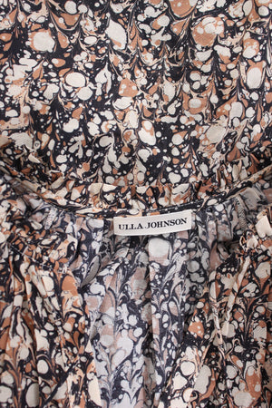 Ulla Johnson Edith Marble Printed Blouse
