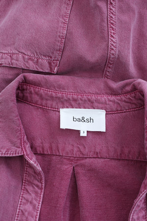 Ba&sh Frida Chambray Utility Jumpsuit