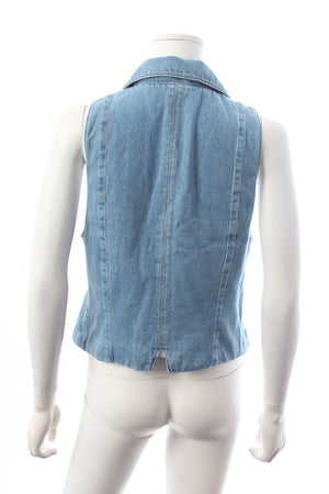 Reformation Nova Denim Waistcoat