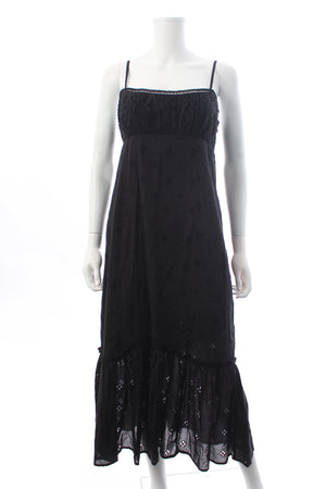 RIXO Sorcha Eyelet-Embroidered Cotton Midi Dress