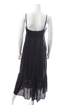 RIXO Sorcha Eyelet-Embroidered Cotton Midi Dress