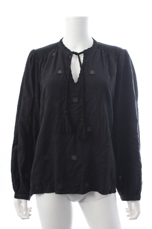 Ba&sh Ravel Openwork Blouse