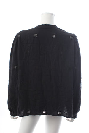 Ba&sh Ravel Openwork Blouse
