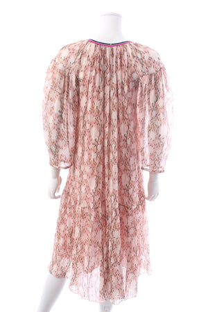 Chloe Tulip Printed Chiffon Midi Dress