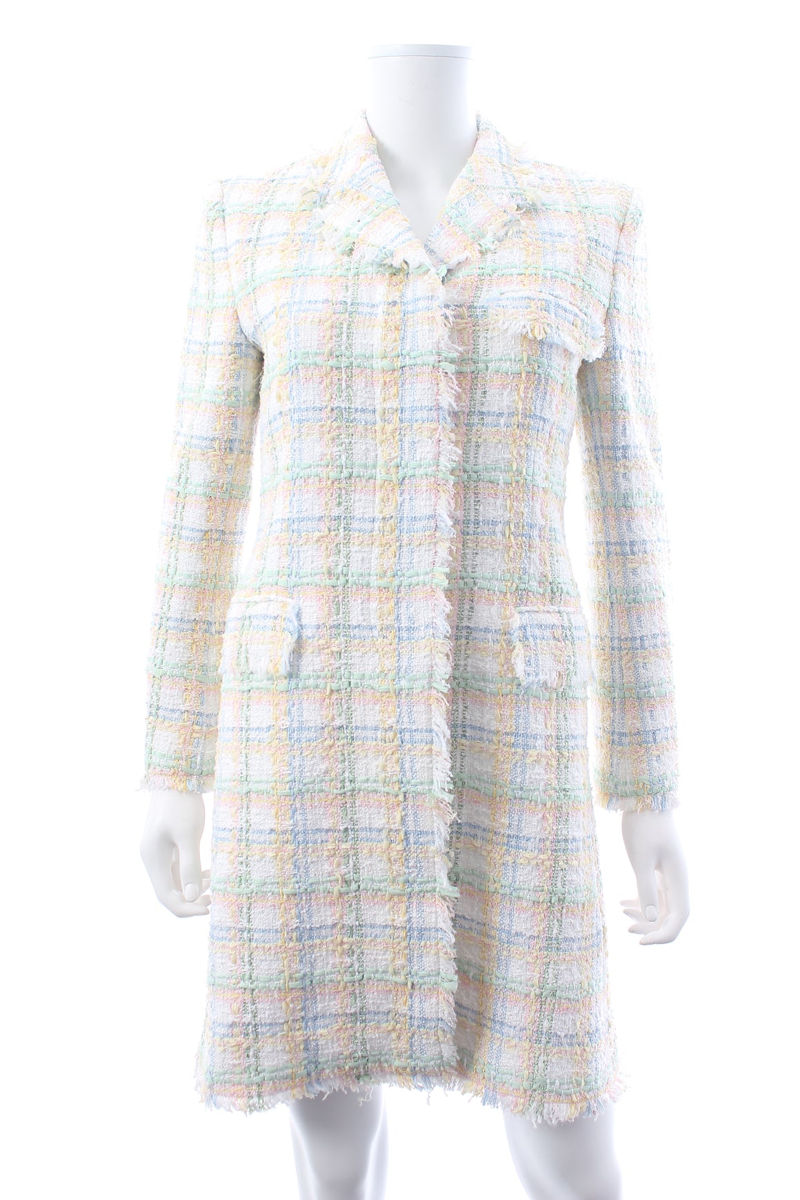 Thom Browne Cotton-Blend Tweed Coat