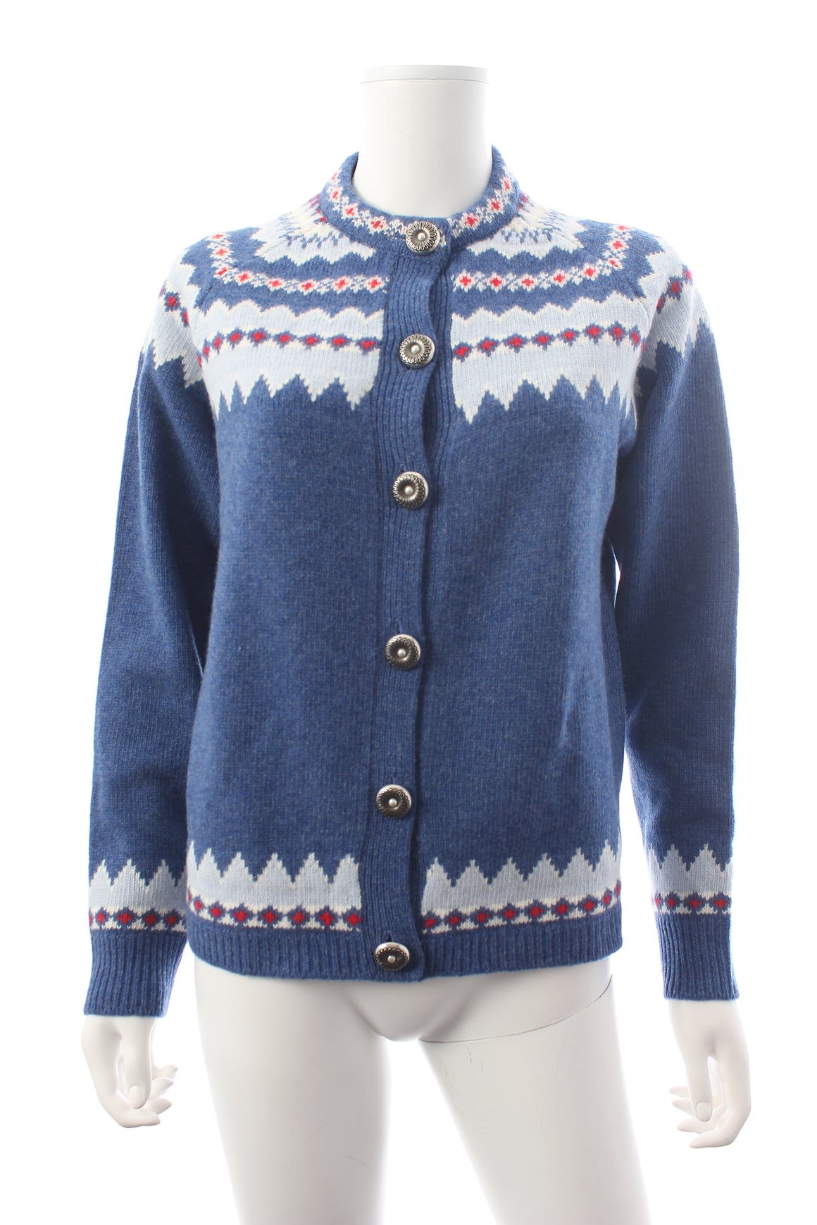 Miu Miu Fair Isle Wool Cardigan