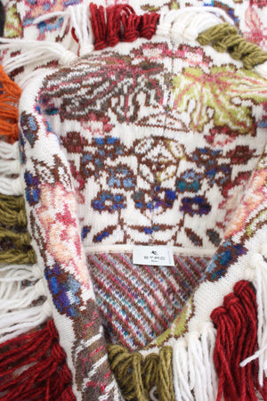 Etro Floral Jacquard Wool-Blend Cardigan