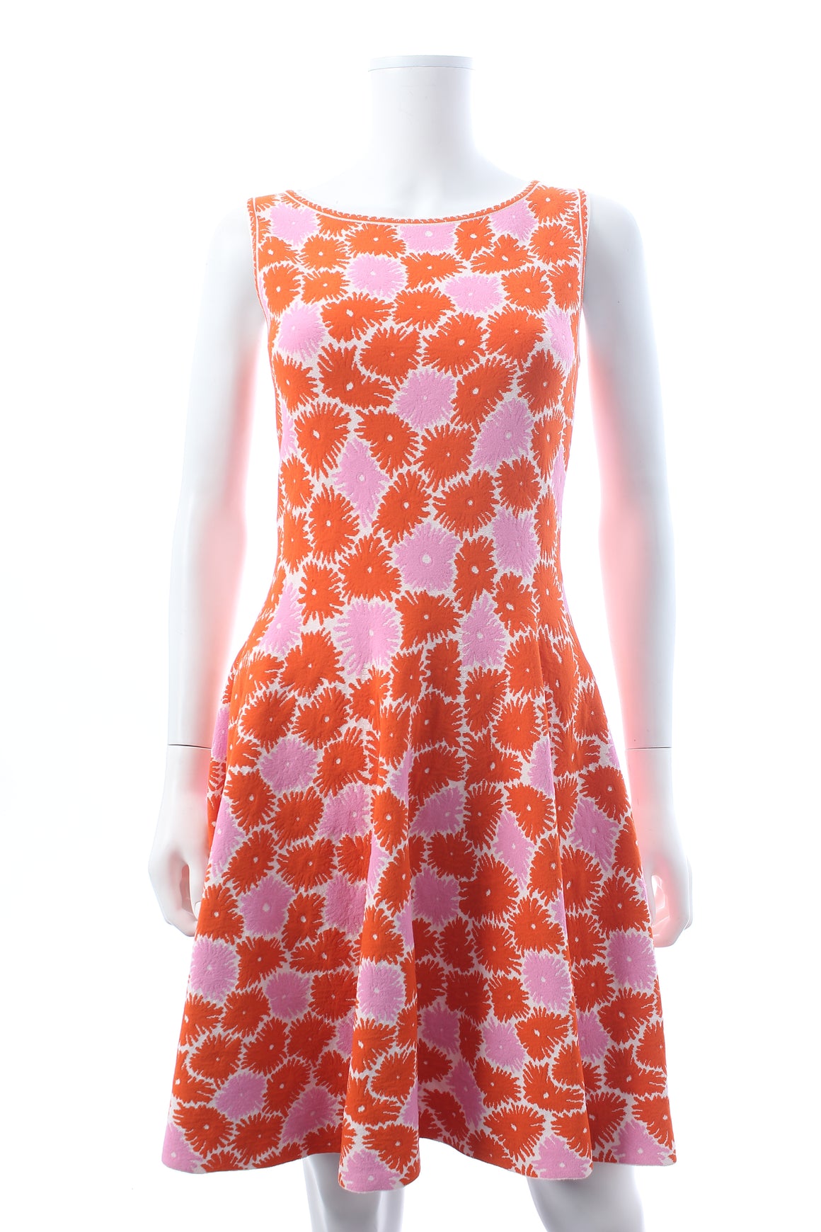 Antonino Valenti Floral Jacquard Stretch-Knit Dress