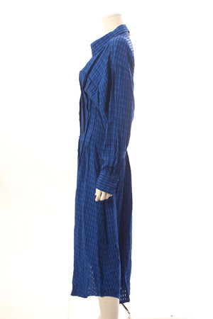 Cult Gaia Eden Textured Gingham Dress