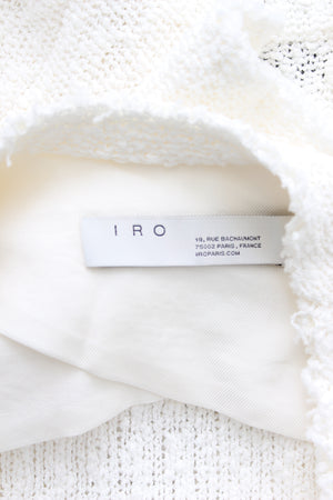 Iro 'Carta' Frayed Cotton-Blend Bouclé Jacket