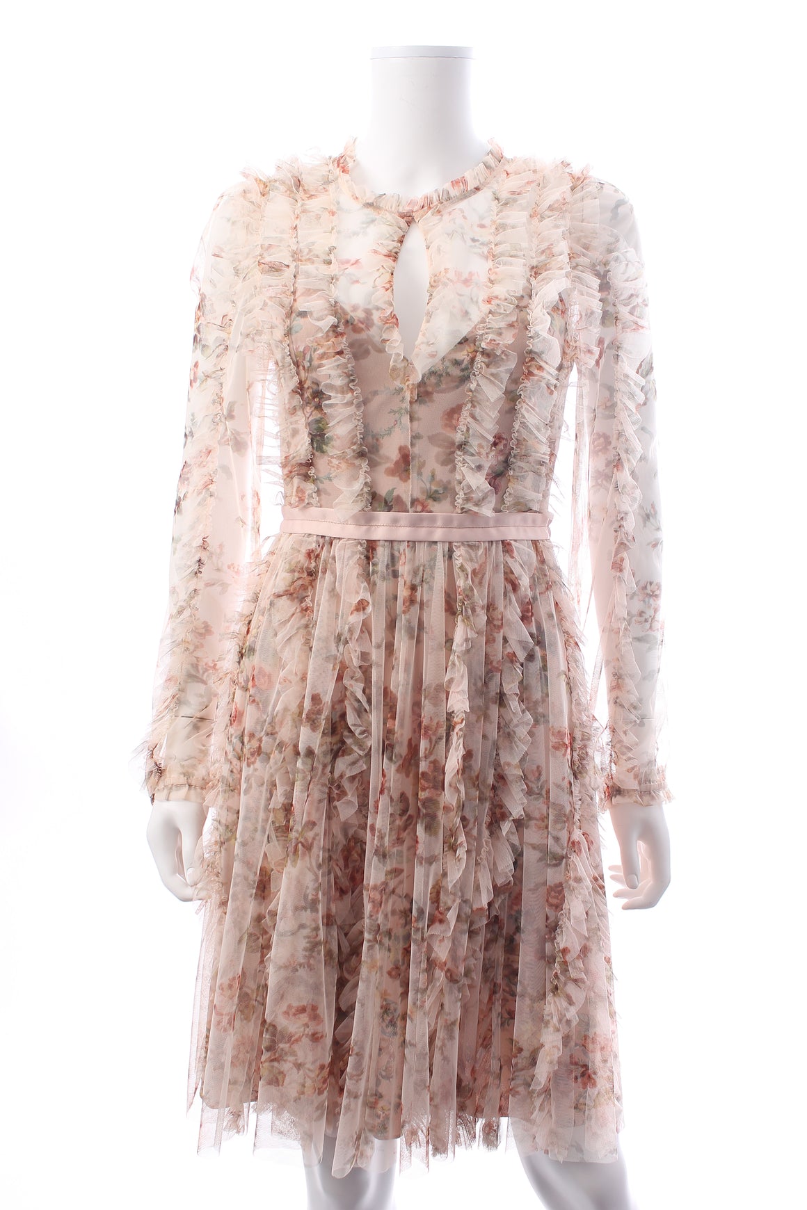 Needle & Thread Garland & Flora Ruffled Printed Dress