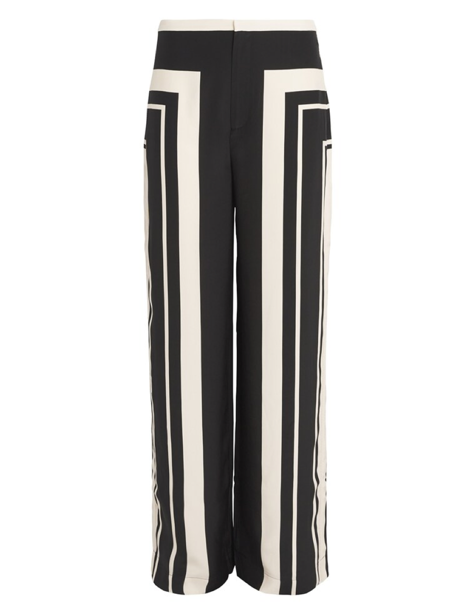 SIR Pietra Striped Silk Trousers