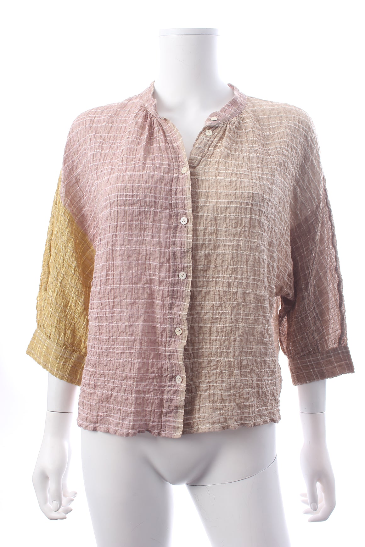 Masscob Borna Crinkled Cotton Blouse