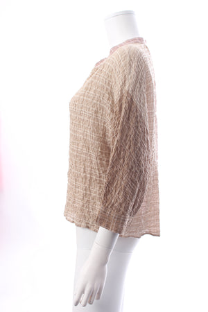 Masscob Borna Crinkled Cotton Blouse