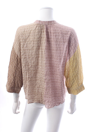 Masscob Borna Crinkled Cotton Blouse