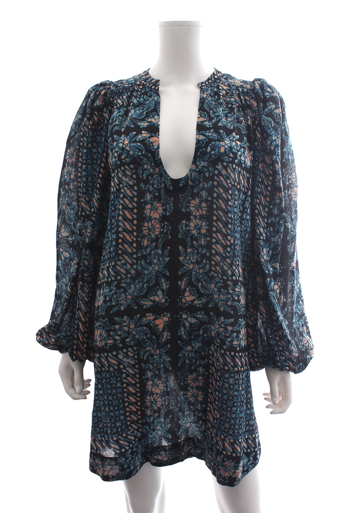 Ulla Johnson Nerissa Printed Coverup Mini Dress