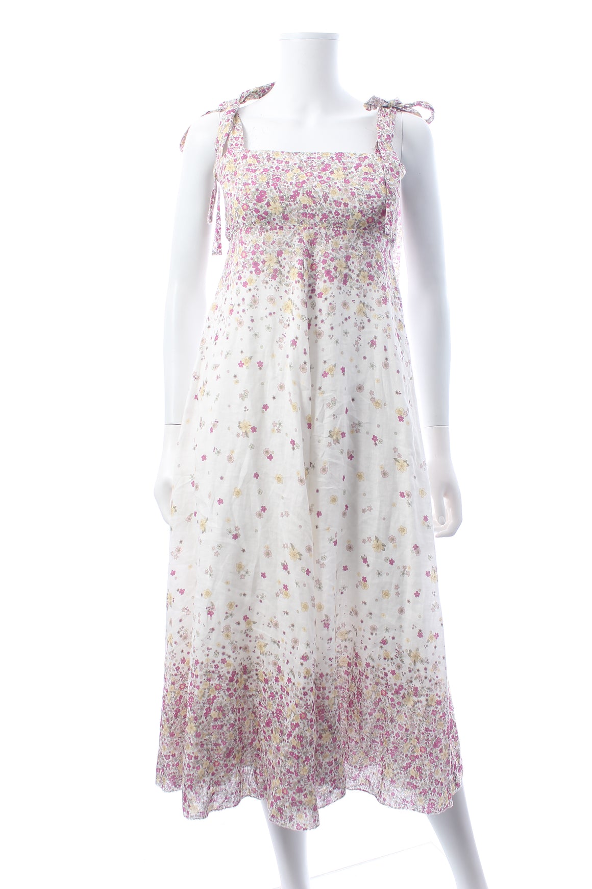 Zimmermann Carnaby Floral Printed Linen Midi Dress