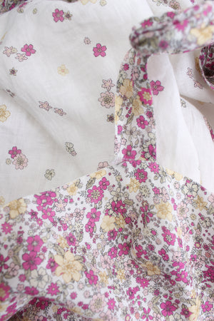 Zimmermann Carnaby Floral Printed Linen Midi Dress