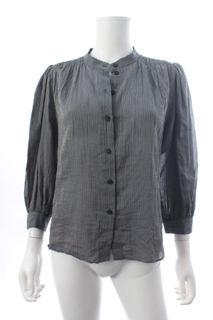 Masscob Balboa Striped Cotton Blouse