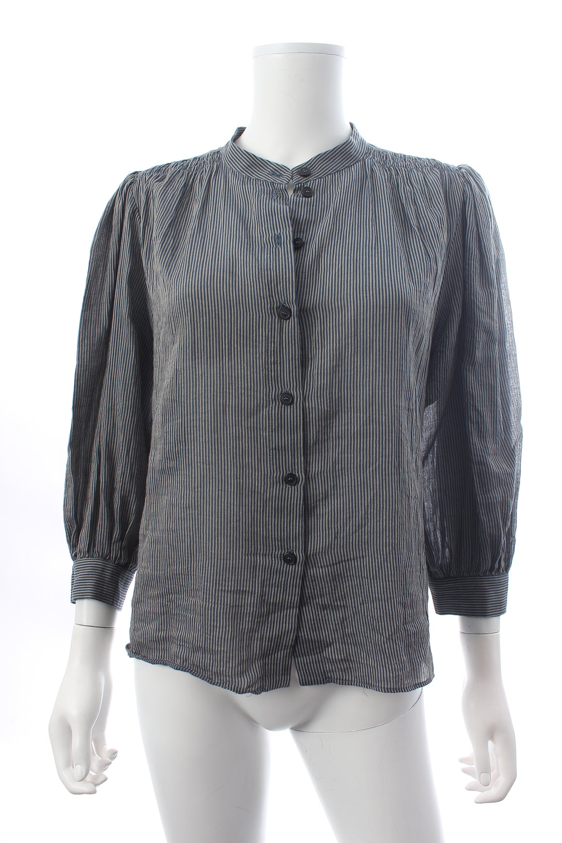 Masscob Balboa Striped Cotton Blouse