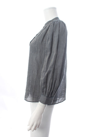 Masscob Balboa Striped Cotton Blouse