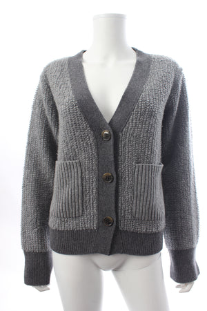 Lisa Yang Sonia Textured Knit Cashmere Cardigan