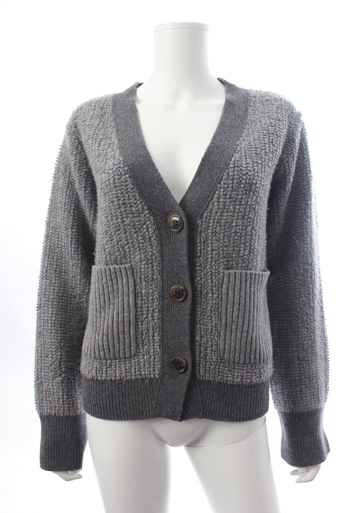 Lisa Yang Sonia Textured Knit Cashmere Cardigan