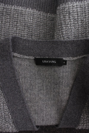 Lisa Yang Sonia Textured Knit Cashmere Cardigan