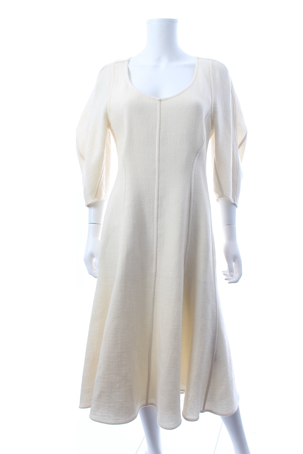Chloé Wool and Cashmere-Blend Midi Dress