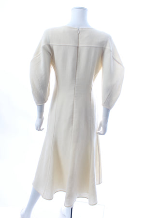 Chloé Wool and Cashmere-Blend Midi Dress