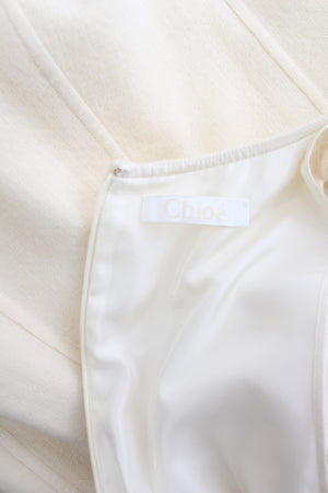 Chloé Wool and Cashmere-Blend Midi Dress