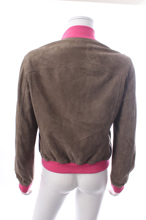 History Repeats Embellished and Embroidered Suede Jacket