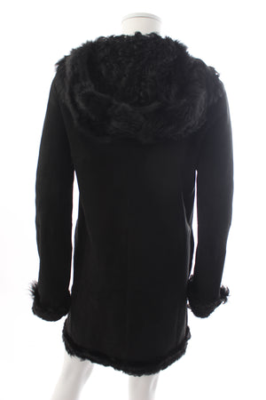Sylvie Schimmel Lamb and Mink Sheepskin Coat