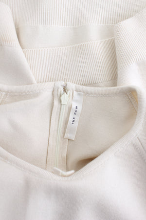 The Row Silk Crew Neck Sweater