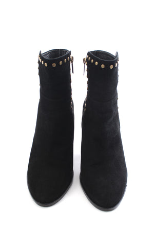 Jimmy Choo Harlow 80 Embellished Suede Ankle Boots