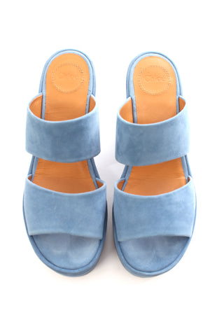 Chloé Odina Suede Platform Sandals