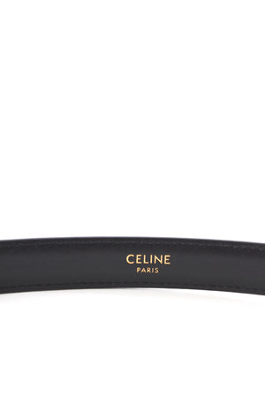 Celine Small Triomphe Leather Belt