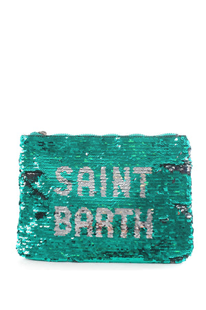 MC2 Saint Barth Sequin Embellished Clutch Bag
