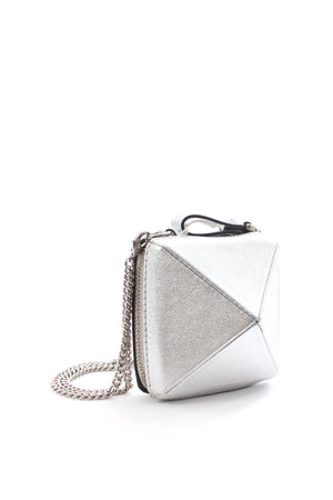 Valentino Rockstud Leather Chain Strap Coin Purse