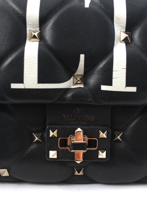 Valentino Candystud VLTN Leather Bag