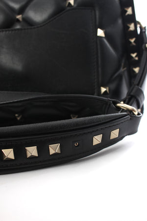Valentino Candystud VLTN Leather Bag