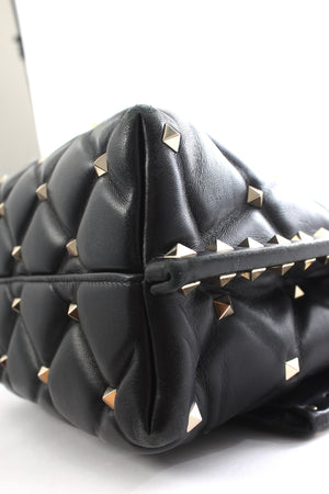 Valentino Candystud VLTN Leather Bag