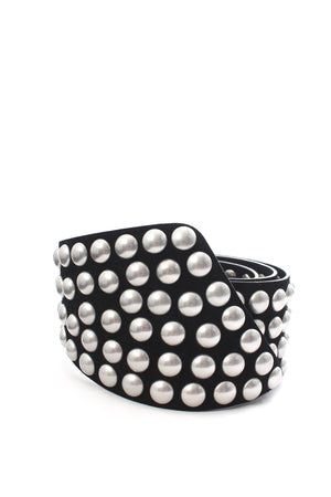 Isabel Marant Milda Studded Leather Waist Belt