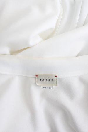 Gucci Kids Logo Cotton-Blend Jersey Cardigan