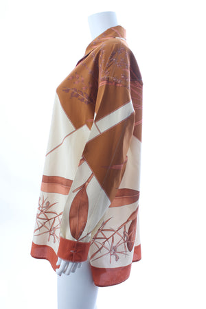 LOEWE + Paula's Ibiza Printed Silk and Cotton-Blend Shirt