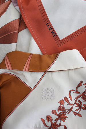 LOEWE + Paula's Ibiza Printed Silk and Cotton-Blend Shirt